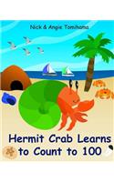 Hermit Crab Learns to Count to 100