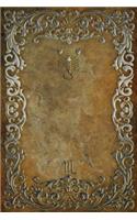 Monogram Scorpio Notebook: Blank Diary Journal Log Notebook(78 Monogram Rustic 150 Lined)