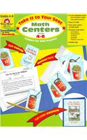 Take It to Your Seat Math Centers, Grades 4-6
