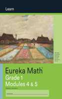 Eureka Math Grade 1 Learn Workbook #3 (Modules 4-5): (Eureka Math)