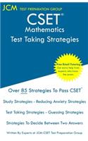 CSET Mathematics - Test Taking Strategies: CSET 211, CSET 212, and CSET 213 - Free Online Tutoring - New 2020 Edition - The latest strategies to pass your exam.