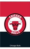 Chicago Bulls Notebook: The Perfect Notebook For Proud CHICAGO BULLS Fans - Title Colored With The Official Bulls Colors