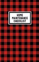 Home Maintenance Checklist