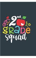 2 nd Grade Squad for students and teacher Gift 2 nd Grade Second Grade Team A beautiful personalized