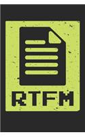 RTFM Read The Manual Geek