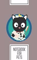 Notebook for Pets
