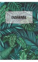 Dushanbe: Ruled Travel Diary Notebook or Journey Journal - Lined Trip Pocketbook for Men and Women with Lines