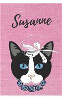 Susanne Notizbuch Katze / Malbuch / Tagebuch / Journal / DIN A5 / Geschenk