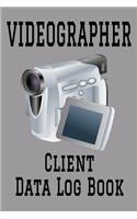 Videographer Client Data Log Book