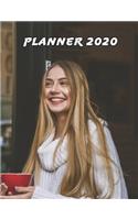 Planner 2020: Cute Woman & Man Daily 2020-2021 365 Planner Organizer. Year Motivational Agenda Schedule with ... To Do's and More. (2020-2021 Pretty Planners)