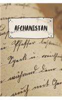 Afghanistan: Ruled Travel Diary Notebook or Journey Journal - Lined Trip Pocketbook for Men and Women with Lines