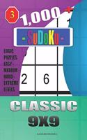 1,000 + Sudoku Classic 9x9