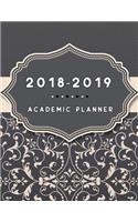 2018-2019 Academic Planner: Calendar Schedule Organizer and Journal Notebook, Hourly Daily Weekly Monthly Year, Portable Format (June 2018 - December 2019)