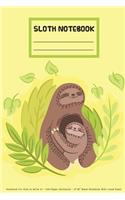 Sloth Notebook