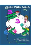 Early Math skills Kindergarten activities Workbook Mix Game