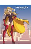 Superheroes Girls Coloring Book 1