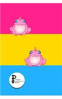 Weekly Planner: With Pansexual Flag and Symbol for Queer Girls and Boys