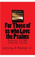 For Those of us who Love the Psalms