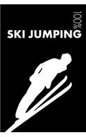 Ski Jumping Notebook: Blank Lined Ski Jumping Journal for Player and Coach