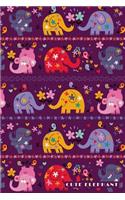 Cute Elephant: Love Save Baby African Asian Nelly's Notebook Journal Diary for Men, Women, Teen & Kids