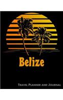 Belize Travel Planner and Journal