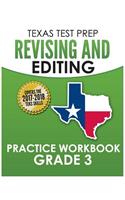 Texas Test Prep Revising and Editing Practice Workbook Grade 3