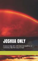 Joshua Only: Scripture only, YLT, only text, no headlines or comments. Big font easy to read