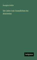 Lehre vom Unendlichen bei Aristoteles