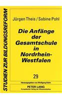 Die Anfaenge der Gesamtschule in Nordrhein-Westfalen