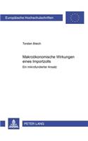Makrooekonomische Wirkungen Eines Importzolls
