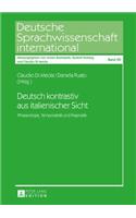 Deutsch kontrastiv aus italienischer Sicht