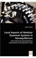 Local Aspects of Modular Quantum Systems in Nonequilibrium - Thermodynamic Nonequilibrium Phenomena on the Quantum Scale