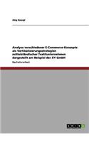 Analyse verschiedener E-Commerce-Konzepte als Vertikalisierungsstrategien mittelständischer Textilunternehmen dargestellt am Beispiel der XY GmbH