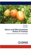 Macro and Micronutrients Status of Tomato