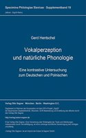 Vokalperzeption Und Natuerliche Phonologie