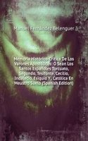 Memoria Historico-Critica De Los Varones Apostolicos: O Sean Los Santos Espanoles Torcuato, Segundo, Tesifonte, Cecilio, Indalecio, Esiquio Y . Catolica En Meustro Suelo (Spanish Edition)