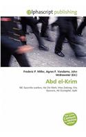 Abd El-Krim: (English)