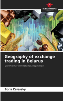Geography of exchange trading in Belarus