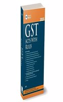 Taxmann's GST Acts with Rules â€“ Covering amended, updated & annotated text of the CGST/IGST/UTGST Acts, etc. with GST Rules and GST Guide | [CGST & IGST Amendment Act 2023]