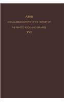 Abhb Annual Bibliography of the History of the Printed Book and Libraries