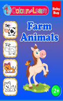 Colour and Learn: Farm Animals(Colour and Learn)