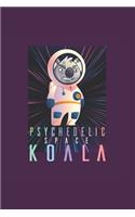 Psychodelic Space Koala Psychonaut