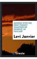 Genesis with the first twenty chapters of Exodus, In Panjabi
