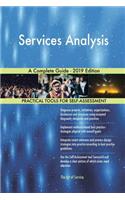 Services Analysis A Complete Guide - 2019 Edition