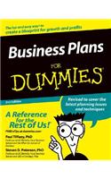 Business Plans for Dummies