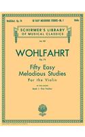 50 Easy Melodious Studies, Op. 74 - Book 1