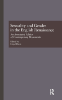 Sexuality and Gender in the English Renaissance
