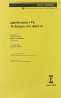 Interferometry Techniques & Analysis Ii