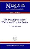 Decomposition of Walsh and Fourier Series