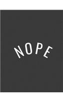 Nope